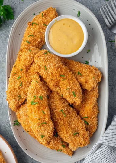 Crispy Toaster Oven Chicken Tenders