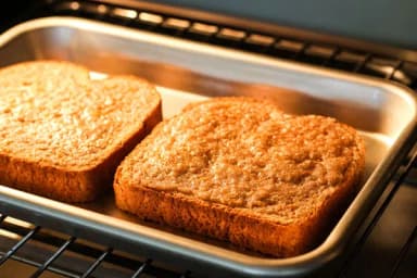 Toaster Oven Cinnamon Sugar Toast