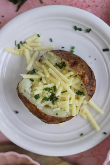 Air Fryer Jacket Potatoes