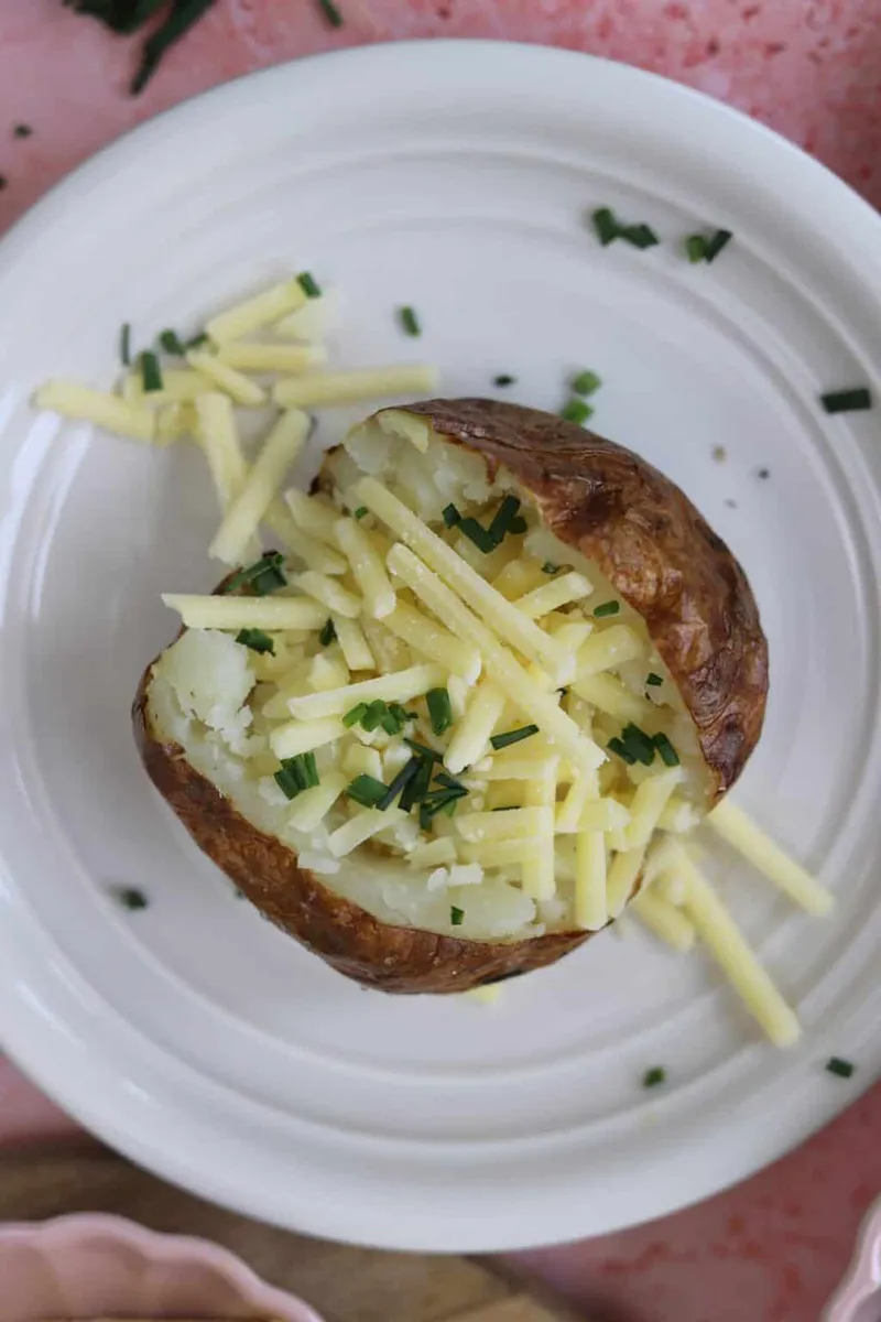 Air Fryer Jacket Potatoes