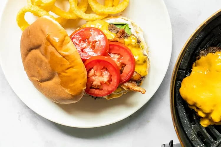 Air Fried Hamburgers