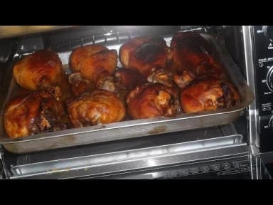 Toaster Oven Baked Chicken Drumsticks