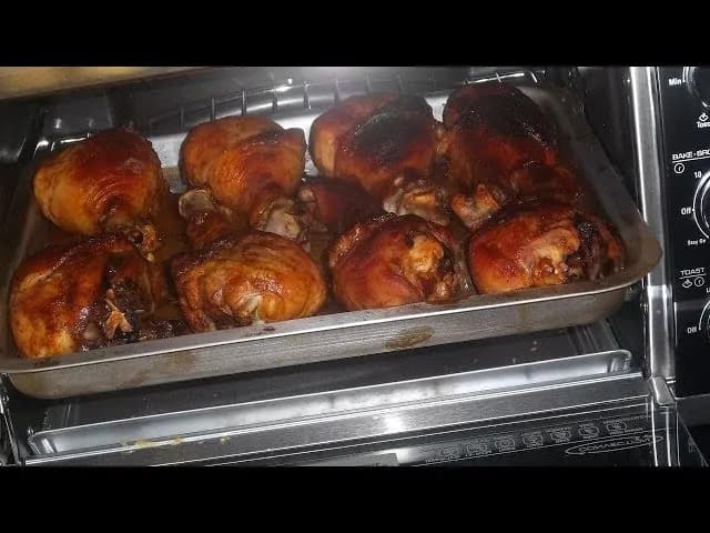 Toaster Oven Baked Chicken Drumsticks