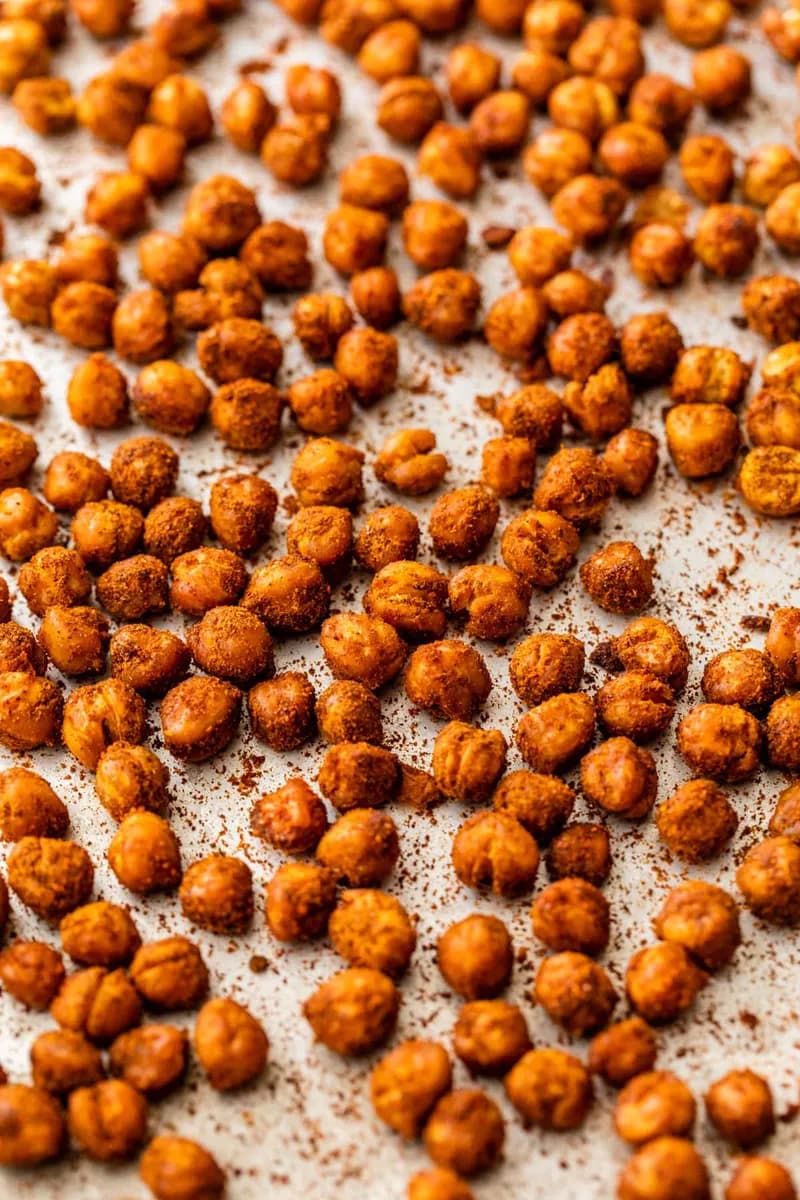 Toaster Oven Crispy Chickpeas